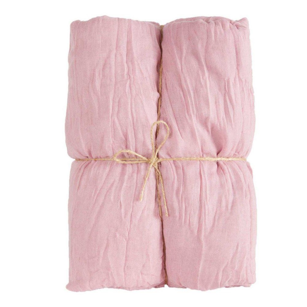 TELO ORGANZA CM90X3MT ROSA